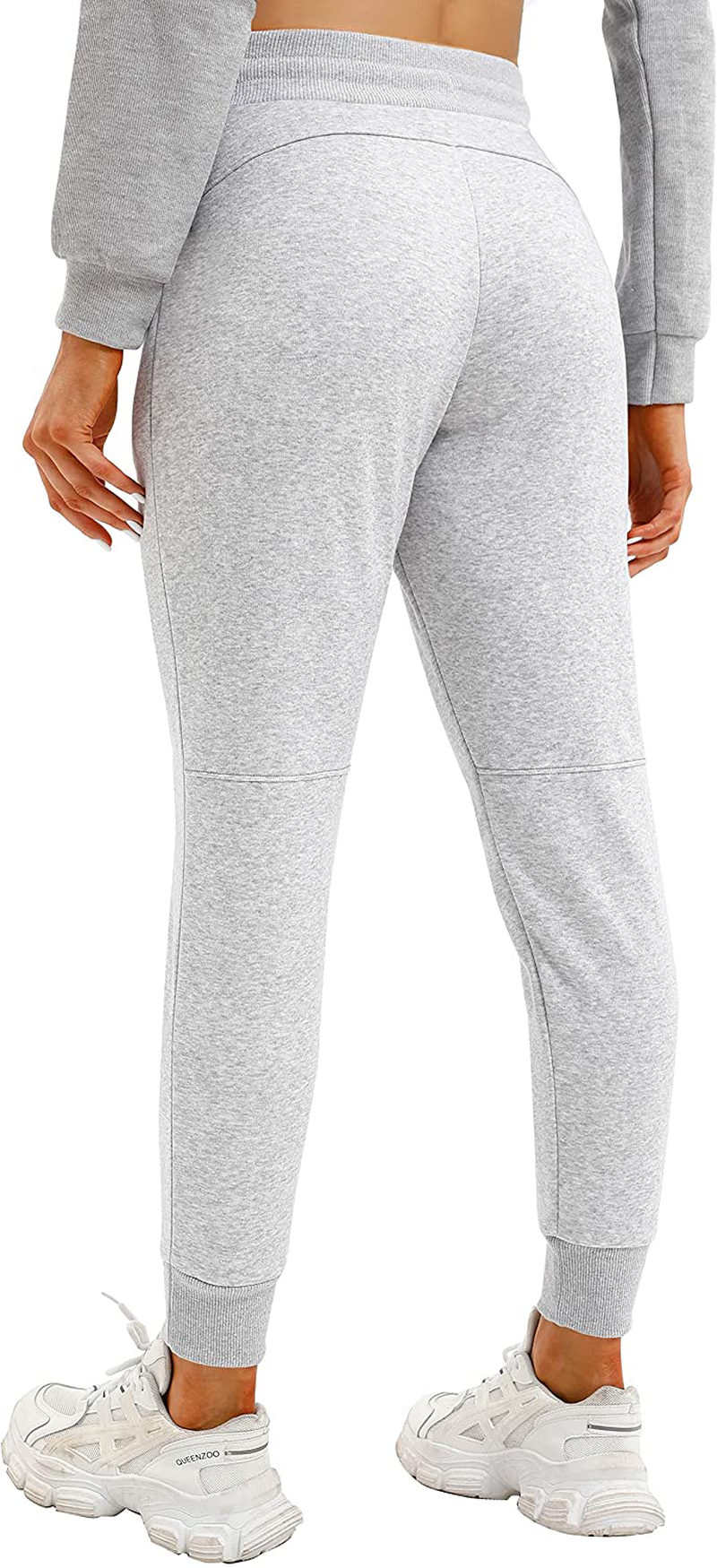 IUGA Fleece Womens Joggers with Pockets Winter Fleece Lined Sweatpants Women Warm Sherpa Lined Pants Women Apparel & Accessories > Clothing > Activewear Kylie Max   