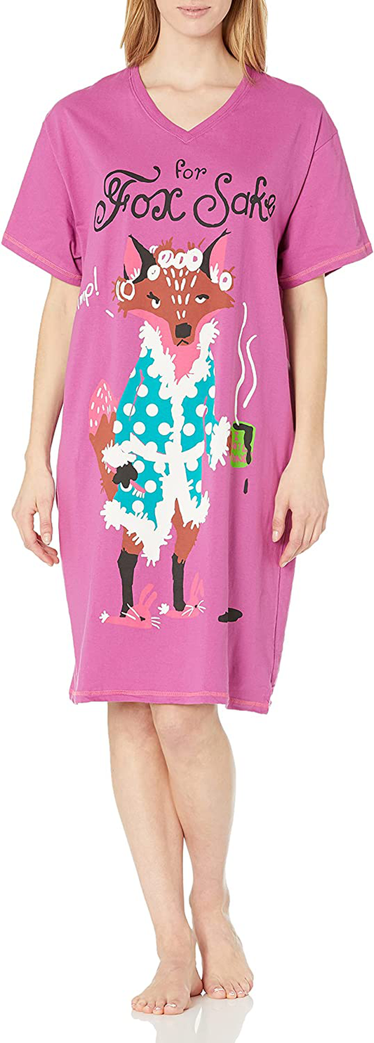 Little Blue House by Hatley Women'S Animal Sleepshirts Apparel & Accessories > Clothing > Sleepwear & Loungewear > Nightgowns Kylie Max   