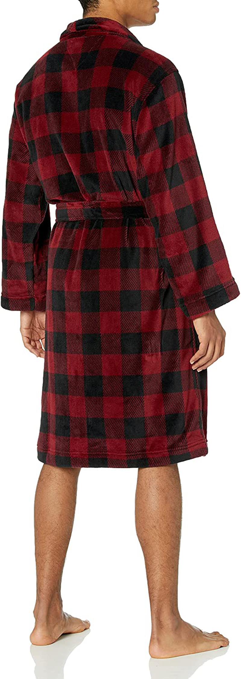 Tommy Hilfiger Mens Plush Robe Apparel & Accessories > Clothing > Sleepwear & Loungewear > Robes Kylie Max   