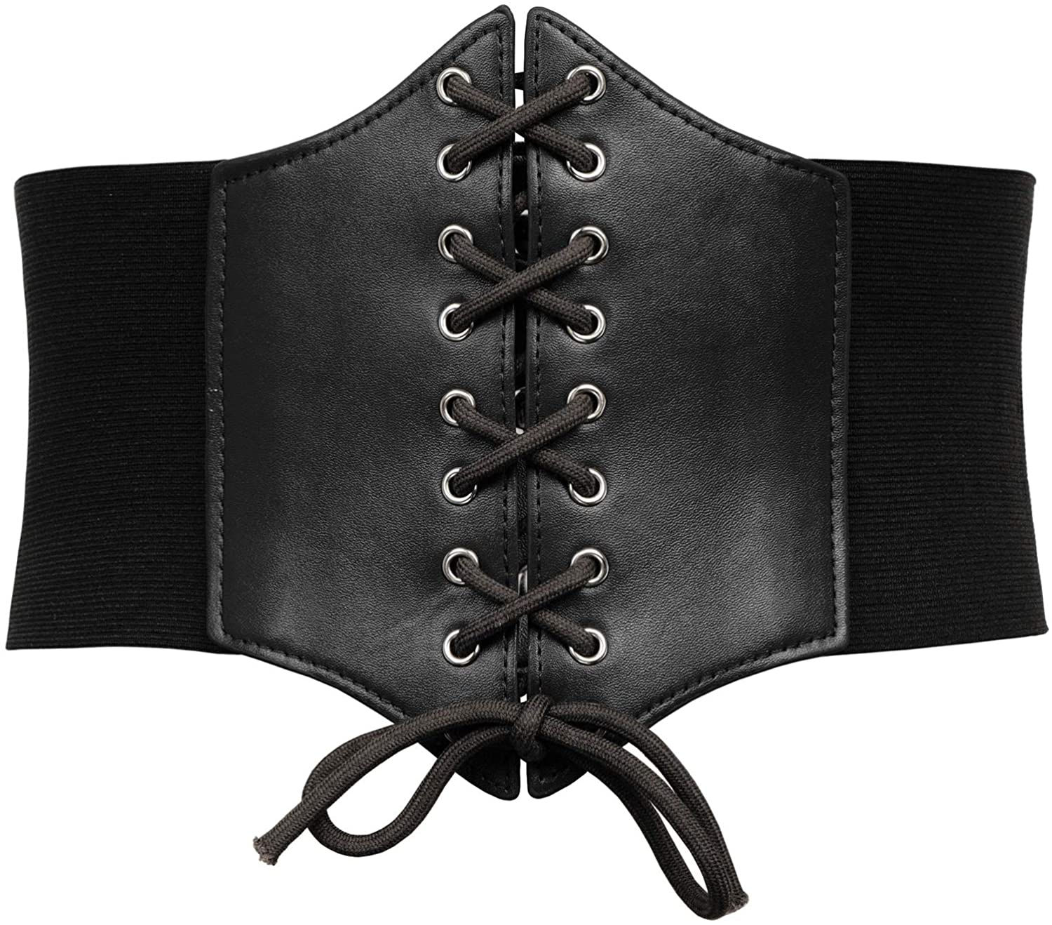 GRACE KARIN Lace-Up Cinch Belt Tied Corset Elastic Waist Belt Apparel & Accessories > Clothing Accessories > Belts GRACE KARIN   
