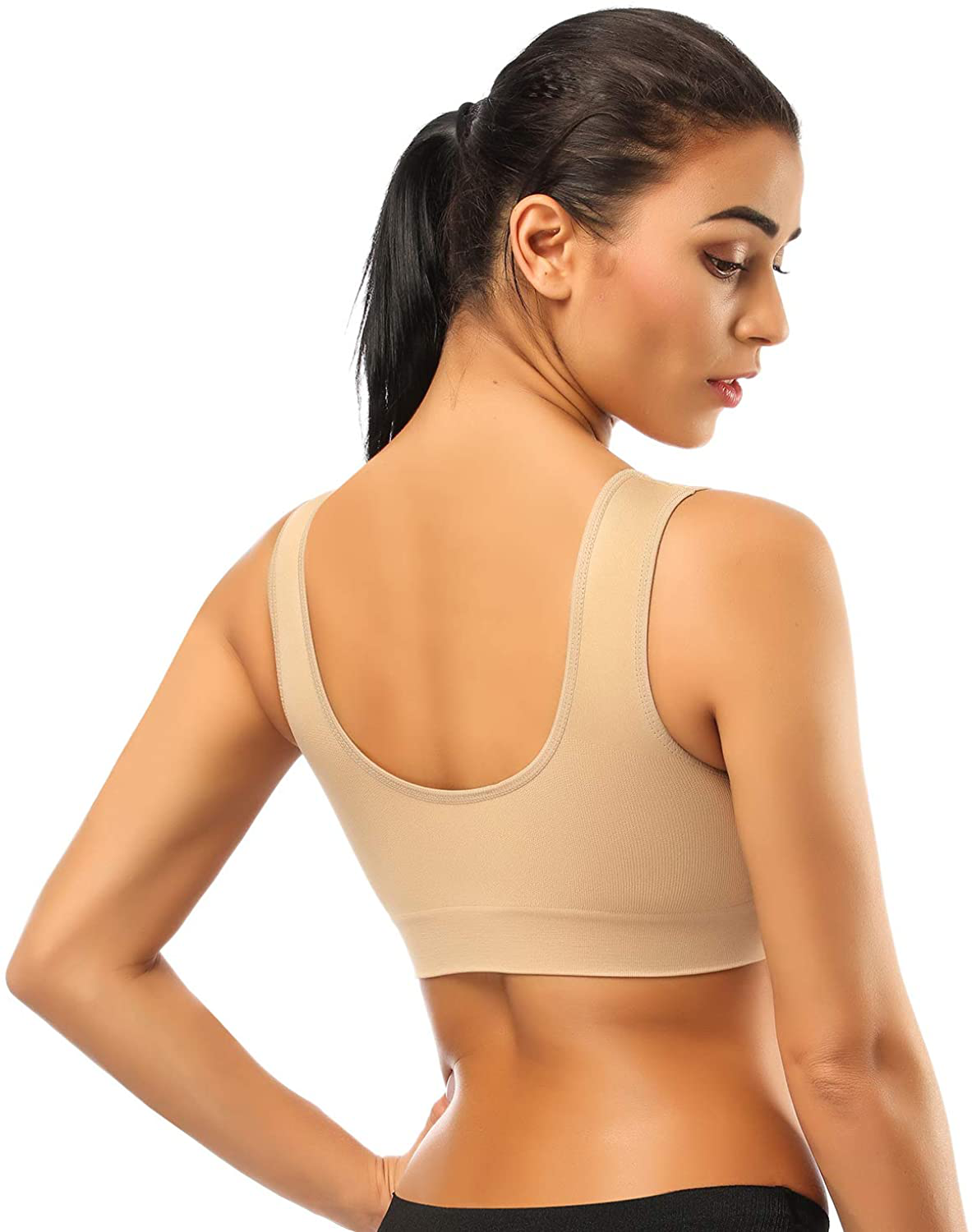 BESTENA Sports Bras for Women, Seamless Comfortable Yoga Bra with Removable Pads Apparel & Accessories > Clothing > Underwear & Socks > Bras Kylie Max   