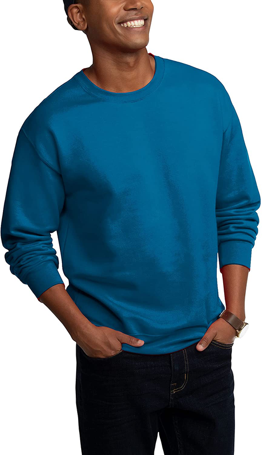 Fruit of the Loom Men'S Eversoft Fleece Sweatshirts & Hoodies Apparel & Accessories > Clothing > Activewear Kylie Max   