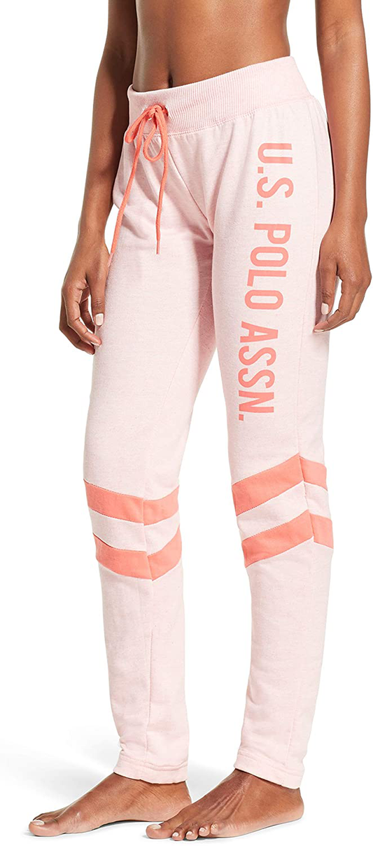 U.S. Polo Assn. Essentials Womens French Terry Joggers – Sweatpants for Women Apparel & Accessories > Clothing > Activewear Kylie Max   