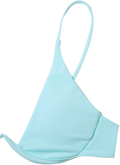 Verdusa Women'S Sexy Triangle Bathing Two Pieces Swimsuit Bikini Set Apparel & Accessories > Clothing > Underwear & Socks > Underwear Verdusa   