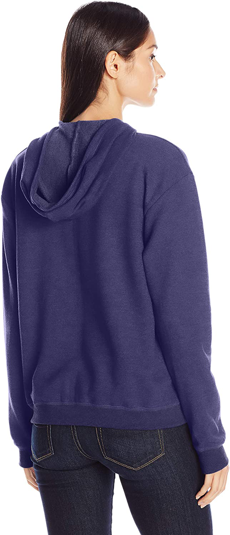 Hanes Women'S Ecosmart Full-Zip Hoodie Sweatshirt Apparel & Accessories > Clothing > Activewear Kylie Max   