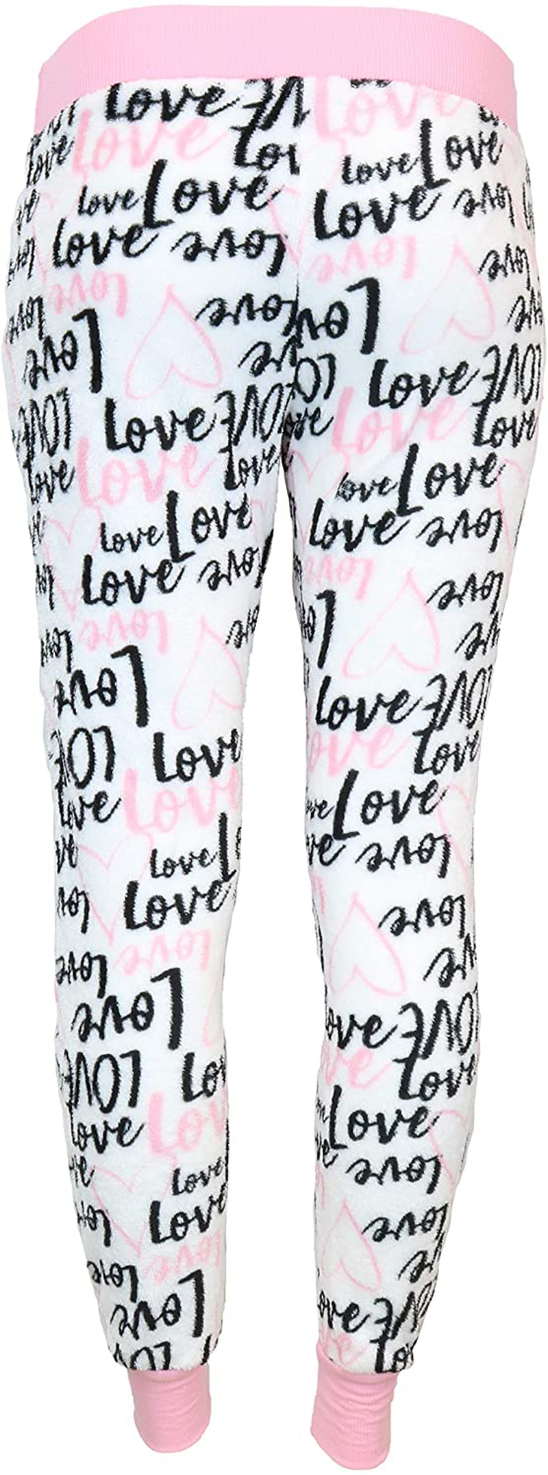 Em & Alfie Women'S plus Size Super Fuzzy Plush Jogger Pajama Pants Apparel & Accessories > Clothing > Sleepwear & Loungewear > Pajamas Kylie Max   