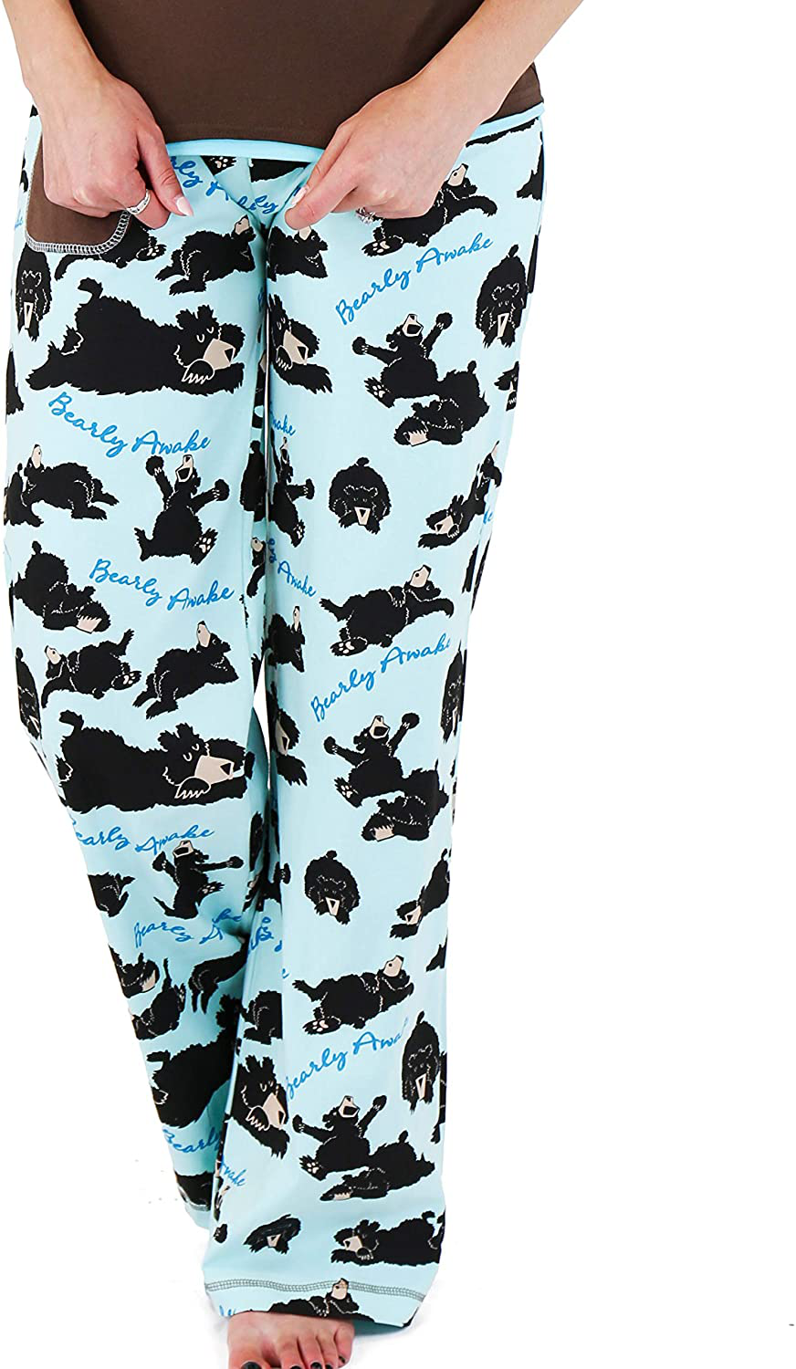 Lazy One Fitted Pajamas for Women, Cute Pajama Pants and Top Separates Apparel & Accessories > Clothing > Sleepwear & Loungewear > Pajamas Kylie Max   