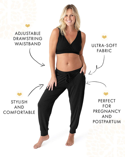 Kindred Bravely Everyday Maternity Joggers/Lounge Pants for Women Apparel & Accessories > Clothing > Activewear Kylie Max   