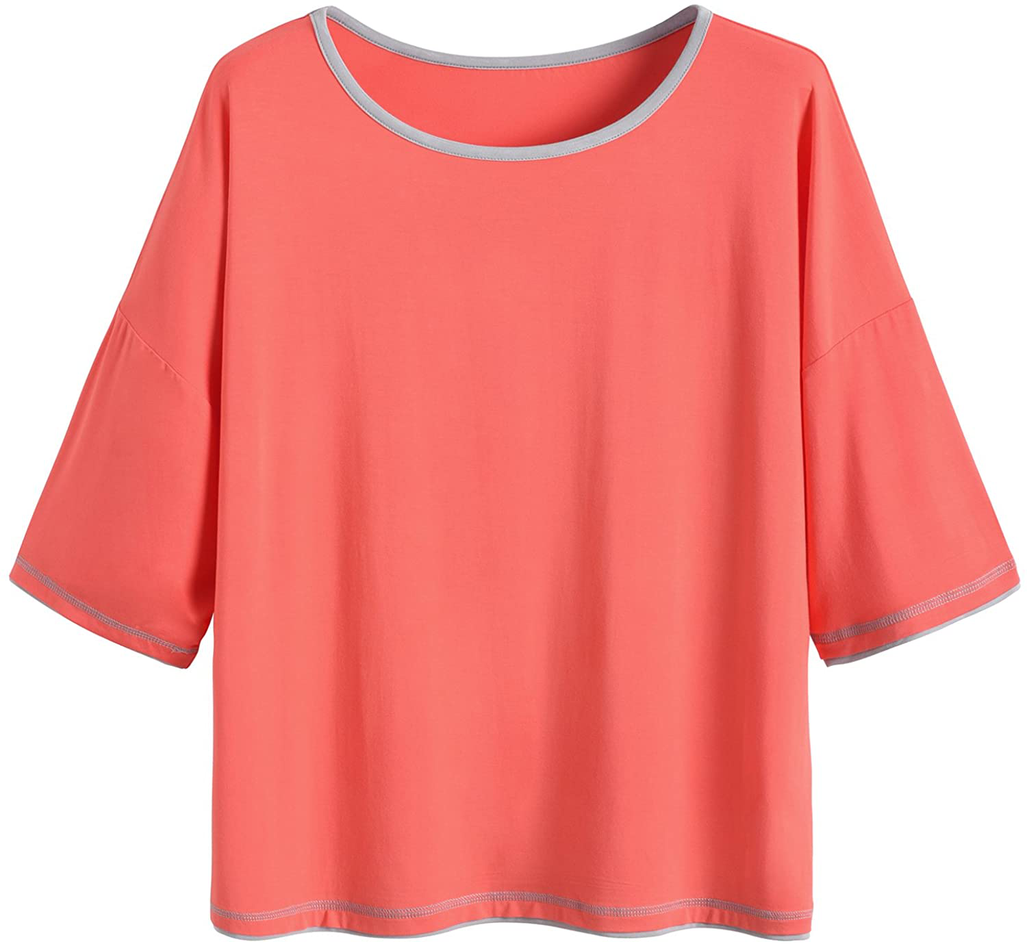Latuza Women'S 3/4 Sleeve Scoop Neck Pajama Set Apparel & Accessories > Clothing > Sleepwear & Loungewear > Pajamas Kylie Max   