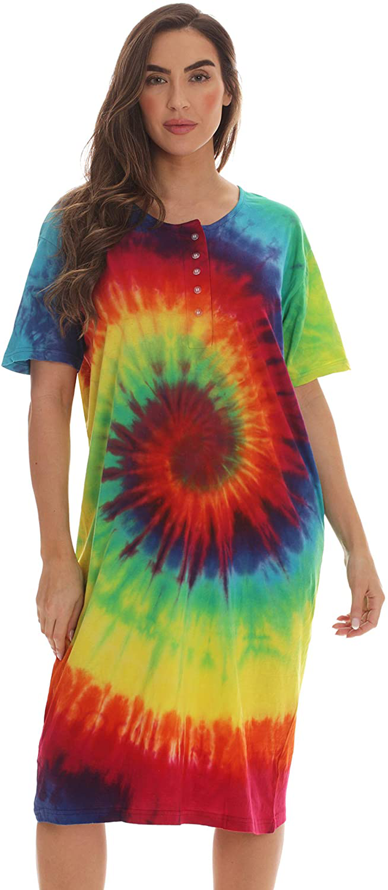 Just Love Short Sleeve Nightgown Sleepwear Apparel & Accessories > Clothing > Sleepwear & Loungewear > Nightgowns Kylie Max   