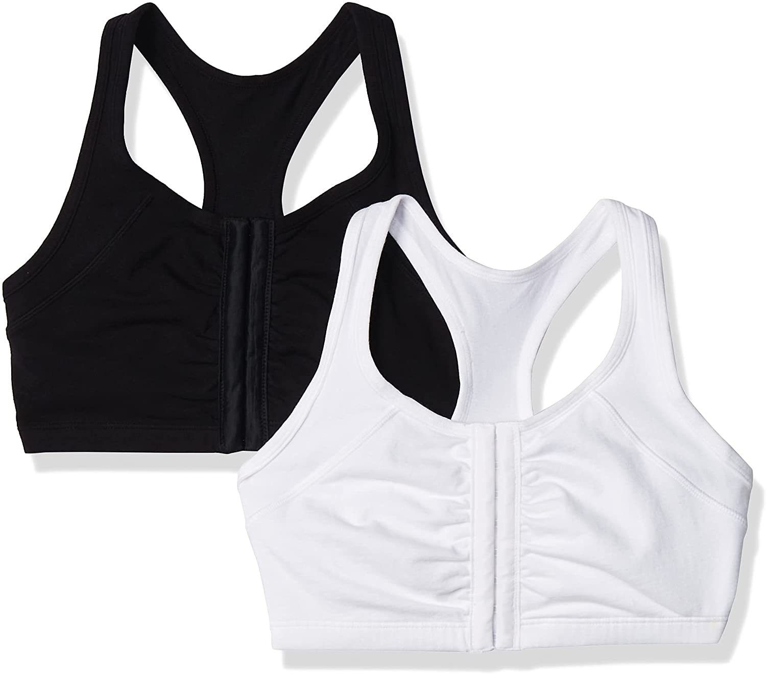 Fruit of the Loom Women'S Front Close Racerback Sports Bra Apparel & Accessories > Clothing > Underwear & Socks > Bras Kylie Max   