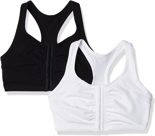 Fruit of the Loom Women'S Front Close Racerback Sports Bra Apparel & Accessories > Clothing > Underwear & Socks > Bras Kylie Max   