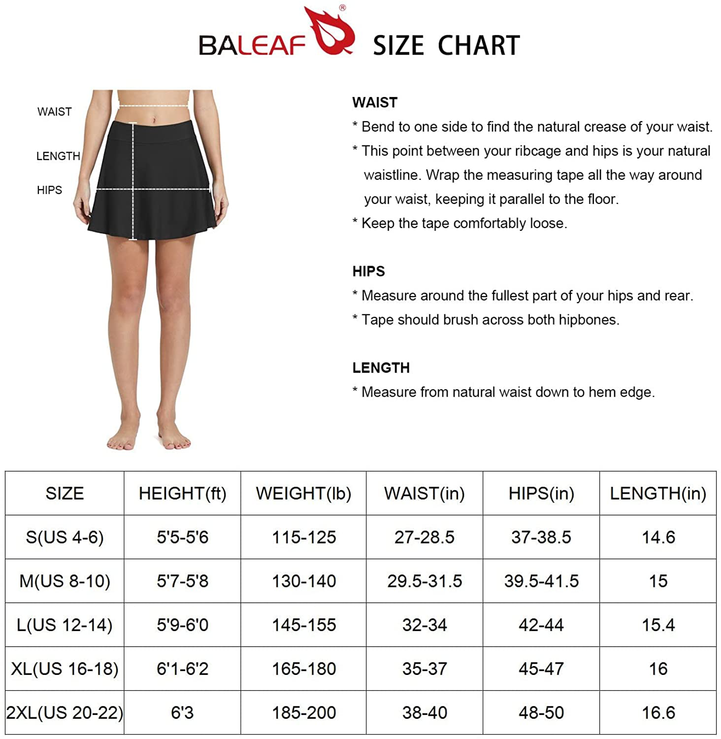 BALEAF Women'S High Waisted Swim Skirt Bikini Tankini Bottom with Side Pocket Apparel & Accessories > Clothing > Swimwear Kylie Max   