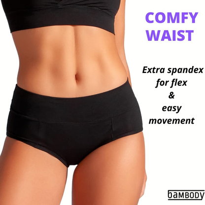 Bambody Absorbent Panty: Period Panties/Maternity & Postpartum Underwear Apparel & Accessories > Clothing > Underwear & Socks > Underwear Bambody   