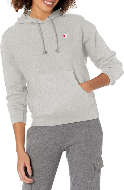 Champion Women'S Reverse Weave Hoodie, Left Chest C Apparel & Accessories > Clothing > Activewear Kylie Max   