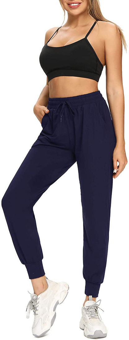 FULLSOFT Sweatpants for Women-Womens Joggers with Pockets Lounge Pants for Yoga Workout Running Apparel & Accessories > Clothing > Activewear Kylie Max   