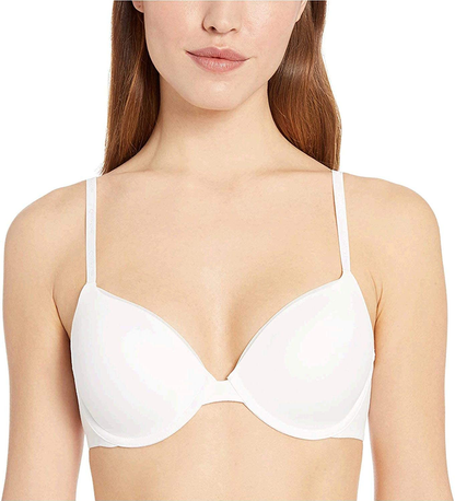 Calvin Klein Womens Constant Convertible Strap Lightly Lined Demi Bra Apparel & Accessories > Clothing > Underwear & Socks > Bras Kylie Max   