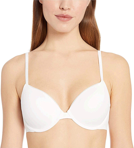 Calvin Klein Womens Constant Convertible Strap Lightly Lined Demi Bra Apparel & Accessories > Clothing > Underwear & Socks > Bras Kylie Max   