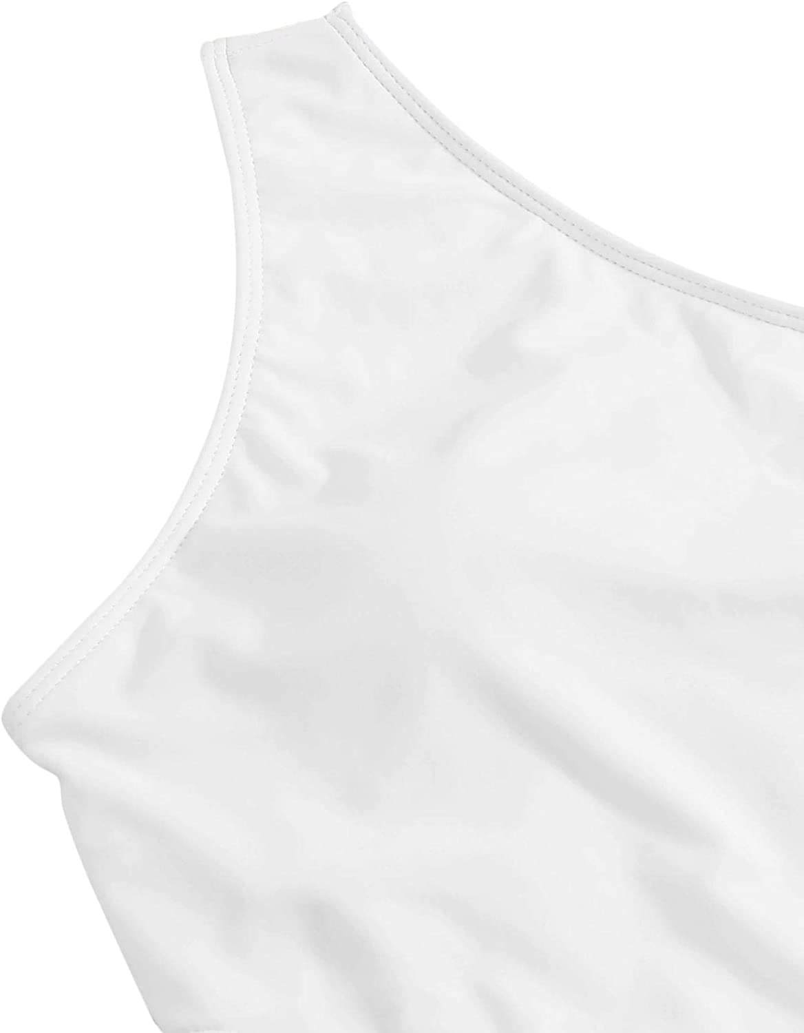 Sweatyrocks Women'S Bathing Suits One Shoulder Cutout One Piece Swimsuit Swimwear Monokini Apparel & Accessories > Clothing > Swimwear Kylie Max   