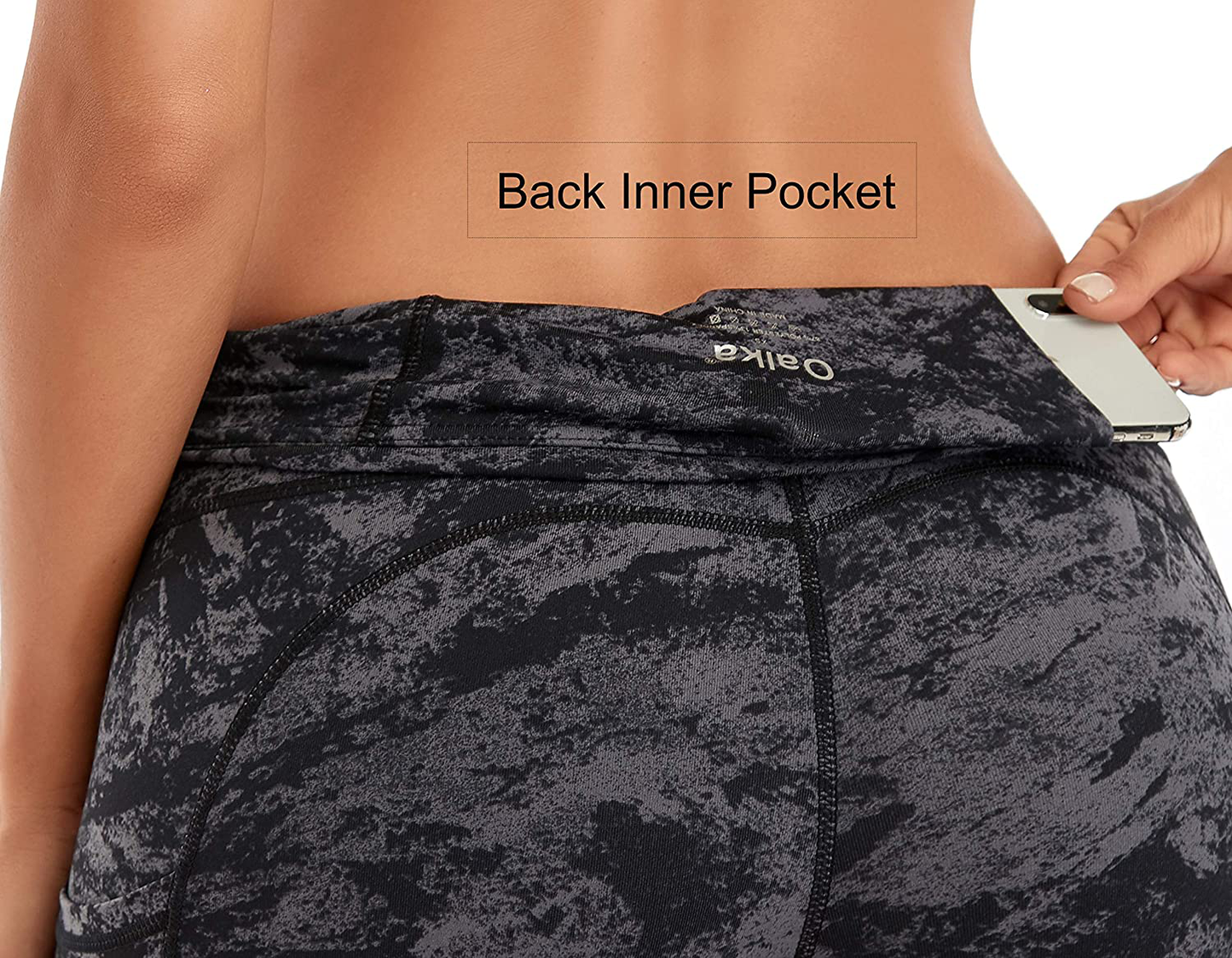 Oalka Women'S Short Yoga Side Pockets High Waist Workout Running Shorts Apparel & Accessories > Clothing > Shorts Kylie Max   