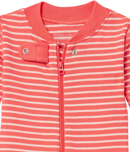 Moon and Back by Hanna Andersson Girls' One Piece Footless Pajamas Apparel & Accessories > Clothing > Sleepwear & Loungewear > Pajamas Kylie Max   