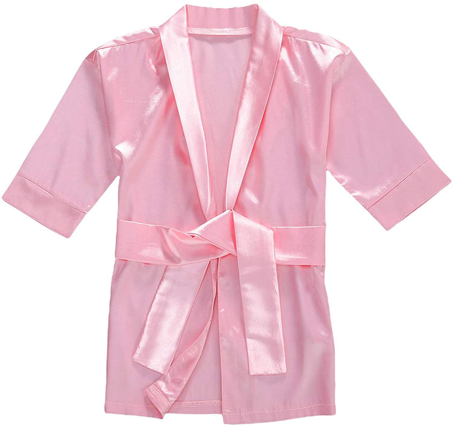Infant Toddler Baby Girl Flannel Soft Bathrobes Hoodie Kimono Robe Clothes with Belt Apparel & Accessories > Clothing > Sleepwear & Loungewear > Robes Kylie Max   