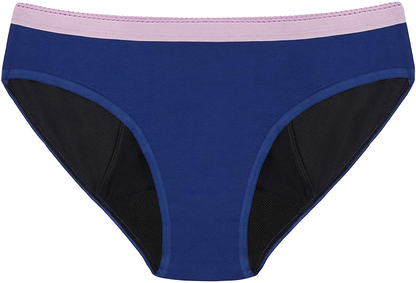 Thinx (BTWN) Bikini Panties | Period Underwear for Teen Girls | Menstrual Underwear | Super Absorbency Apparel & Accessories > Clothing > Underwear & Socks > Underwear Thinx BTWN Blue 15-16 
