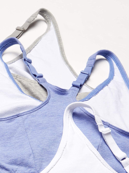 Fruit of the Loom Women'S Adjustable Shirred Front Racerback Sports Bra Apparel & Accessories > Clothing > Underwear & Socks > Bras Kylie Max   