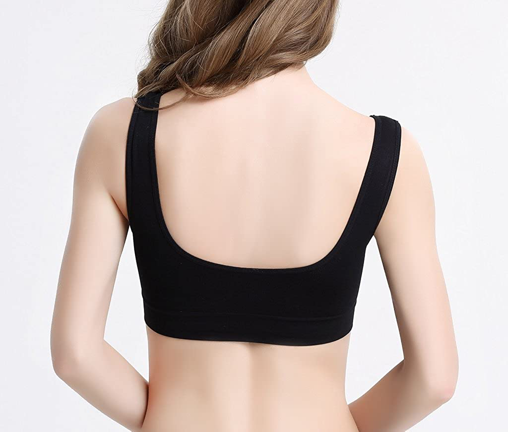 Women'S Comfort Workout Sports Bra Low-Impact Activity Sleep Bras Apparel & Accessories > Clothing > Underwear & Socks > Bras Kylie Max   