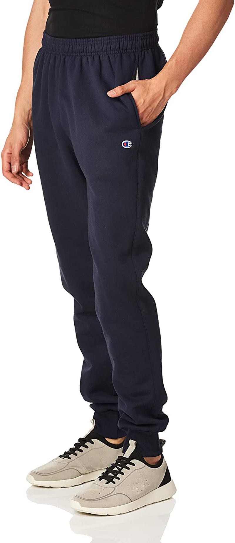 Champion Men'S Powerblend Sweats Retro Jogger Pants Apparel & Accessories > Clothing > Activewear Kylie Max   