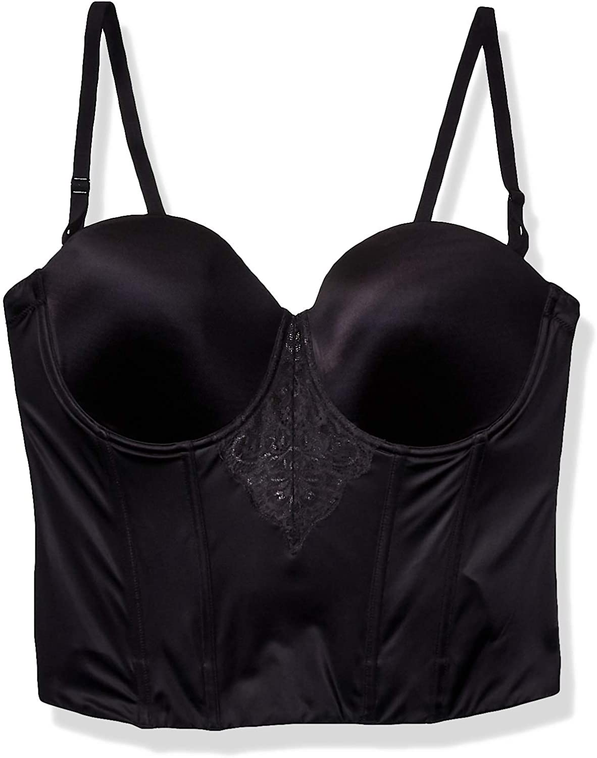Maidenform Women'S Lace Bustier Apparel & Accessories > Clothing > Underwear & Socks > Lingerie Maidenform Black 36C 