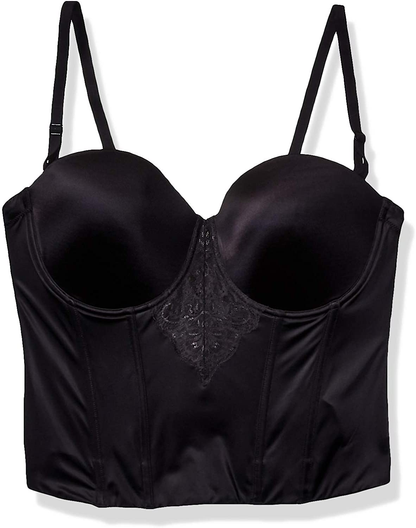 Maidenform Women'S Lace Bustier Apparel & Accessories > Clothing > Underwear & Socks > Lingerie Maidenform Black 36C 
