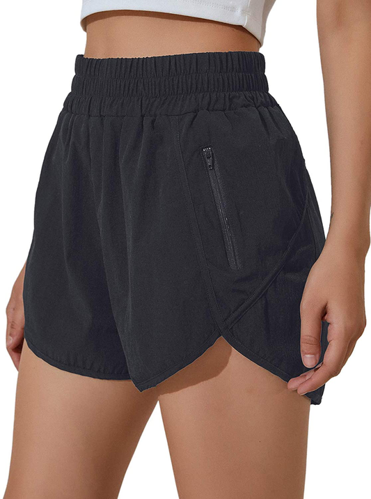 BMJL Women'S Running Shorts Elastic High Waisted Shorts Pocket Sporty Workout Shorts Quick Dry Athletic Shorts Pants Apparel & Accessories > Clothing > Shorts Kylie Max   