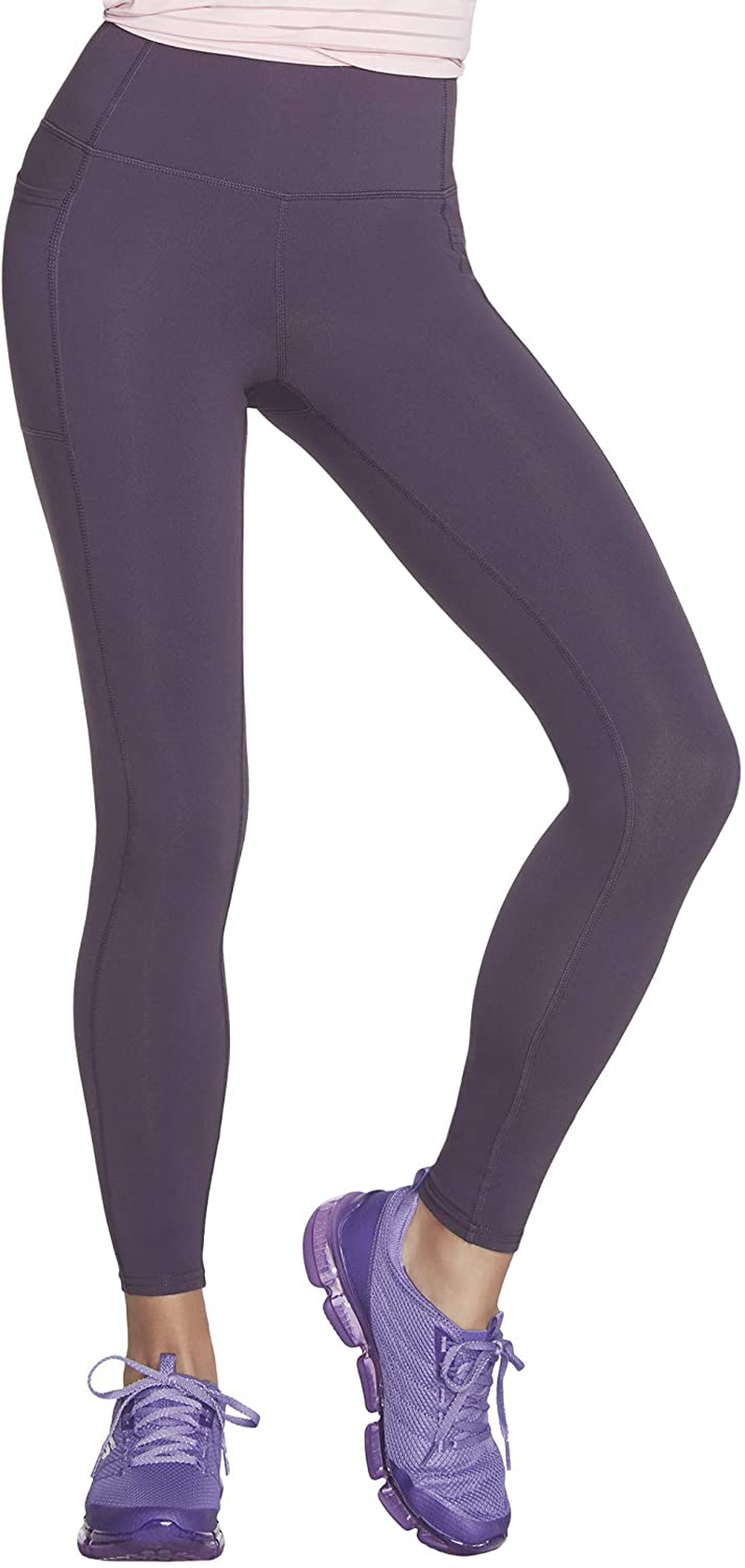 Skechers Women's Gowalk High Waisted Legging Apparel & Accessories > Clothing > Activewear Skechers Dark Purple X-Large 