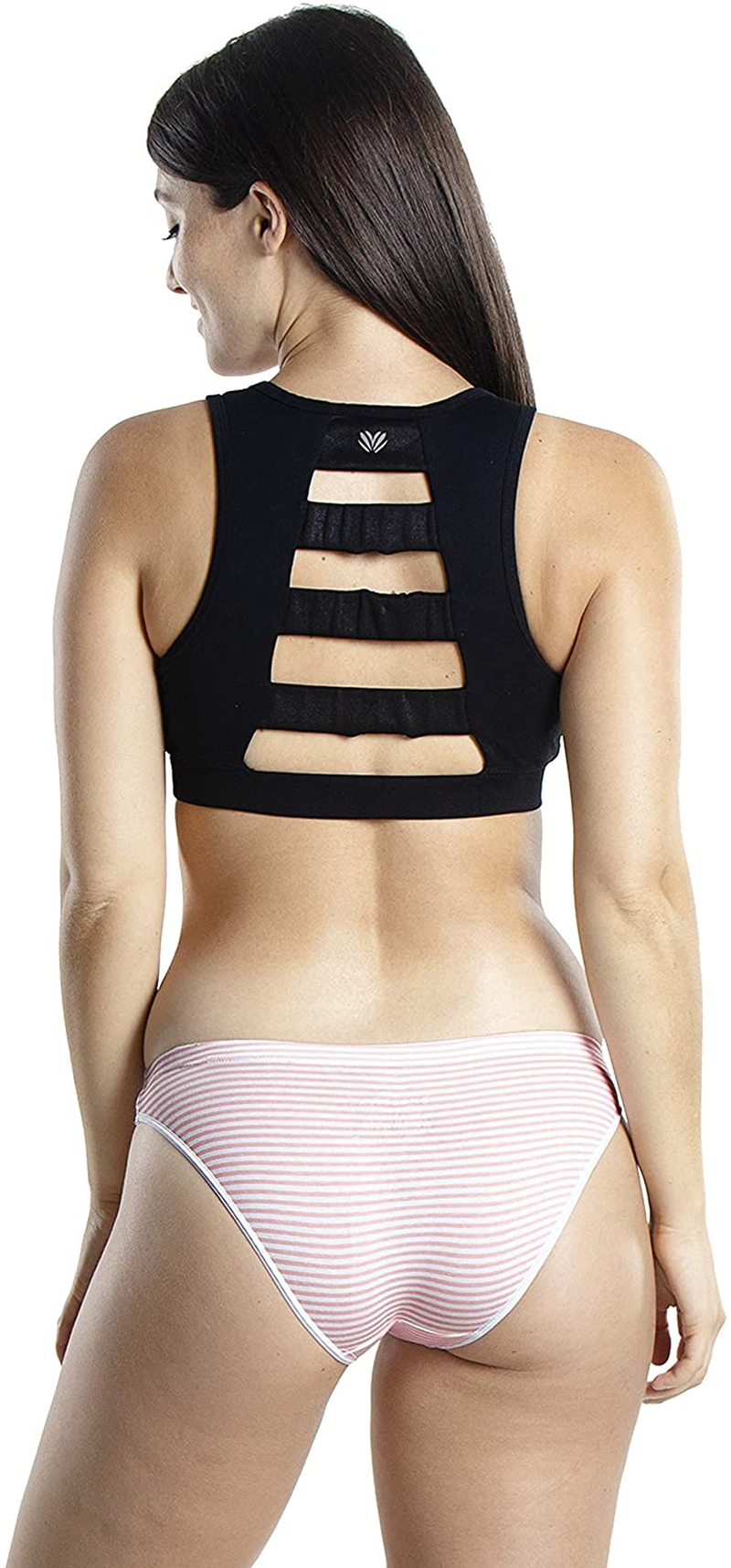 Emprella Cotton Underwear Women, 8 or 5 Pack Womens Bikini Seamless Ladies Cheeky Panty Apparel & Accessories > Clothing > Underwear & Socks > Underwear Emprella   