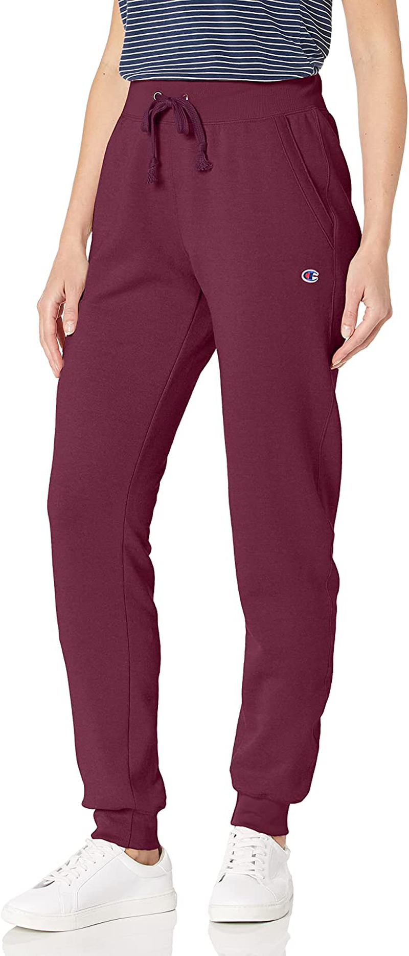 Champion Women'S Powerblend Joggers, C Logo Apparel & Accessories > Clothing > Activewear Kylie Max   