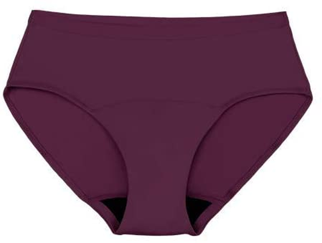 Speax by Thinx Hiphugger Underwear for Bladder Leak Protection | Incontinence Underwear for Women | Moderate Absorbency Apparel & Accessories > Clothing > Underwear & Socks > Underwear Speax Blackberry X-Small 