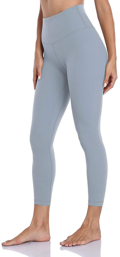 HeyNuts Hawthorn Athletic Essential II 7/8 Legging Women's High Waisted Yoga Pants Active Ankle Legging-25'' Apparel & Accessories > Clothing > Activewear HeyNuts Denim Blue_25'' Ⅱ X-Small 