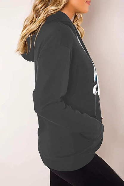 LACOZY Women'S Hoodies Long Sleeve Shirt Casual Graphic Tee Shirt Fall Clothes for Women Tops Blouse Apparel & Accessories > Clothing > Activewear Kylie Max   