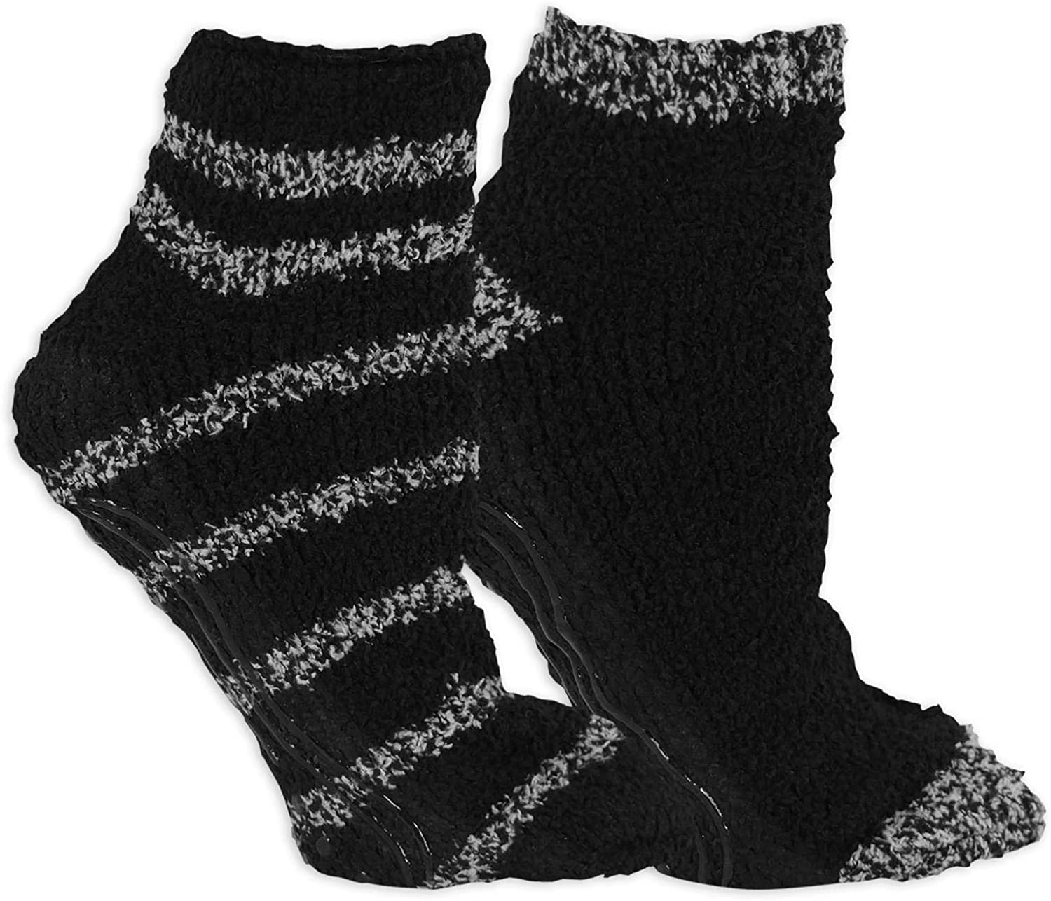 Dr. Scholl's womens Spa Socks (2pk) Arts & Entertainment > Party & Celebration > Gift Giving Dr. Scholl's Black Assorted Shoe Size: 4-10 