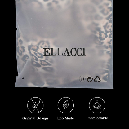 ELLACCI Leopard Pattern Bustier Crop Top Sexy Women'S Corset Top Bra Brown Apparel & Accessories > Clothing > Underwear & Socks > Lingerie ELLACCI   