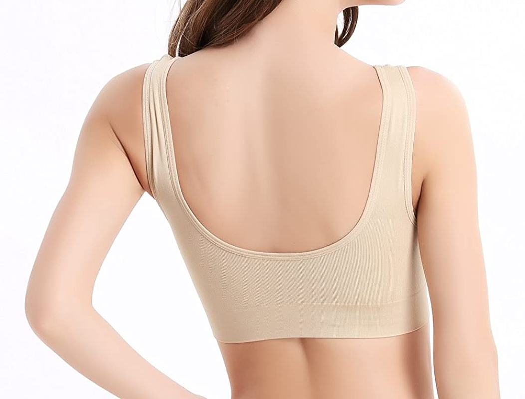 Vermilion Bird Women'S 3 Pack Seamless Comfortable Sports Bra with Removable Pads Apparel & Accessories > Clothing > Underwear & Socks > Bras Kylie Max   