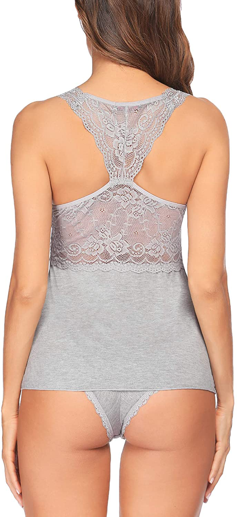 Avidlove Sexy Pajama Set for Women Sexy Lingerie Lace Sleepwear Cami Shorts Set Nightwear Apparel & Accessories > Clothing > Sleepwear & Loungewear Kylie Max   