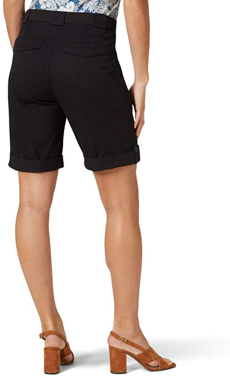 Lee Women'S Flex-To-Go Relaxed Fit Utility Bermuda Short Apparel & Accessories > Clothing > Shorts Kylie Max   