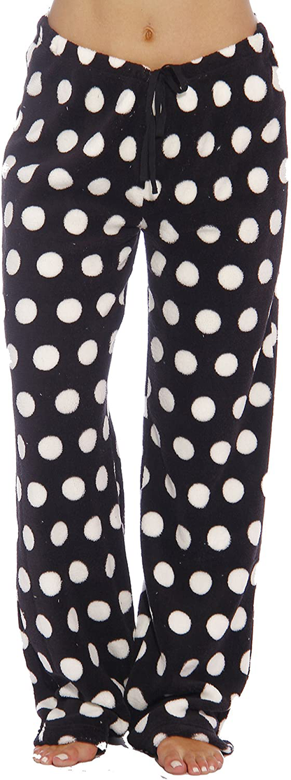 Just Love Women'S Cute Character Print Plush Pajama Pants - Petite to plus Size Apparel & Accessories > Clothing > Sleepwear & Loungewear > Pajamas Kylie Max   