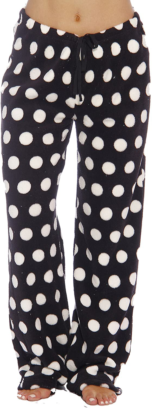 Just Love Women'S Cute Character Print Plush Pajama Pants - Petite to plus Size Apparel & Accessories > Clothing > Sleepwear & Loungewear > Pajamas Kylie Max   
