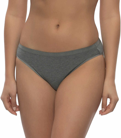 Felina Womens 6 Pack Organic Cotton Stretch Bikini Apparel & Accessories > Clothing > Underwear & Socks > Underwear KYLIE MAX   