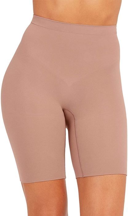 SPANX Shapewear for Women Tummy Control Power Short (Regular and plus Size) Apparel & Accessories > Clothing > Underwear & Socks > Shapewear SPANX Cafe Au Lait 3X Plus 