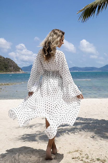 Wander Agio Womens Bikini Cover Ups Beach Casual Dress Coverup Swimsuits Long Cardigan Bohemia Apparel & Accessories > Clothing > Swimwear Kylie Max   
