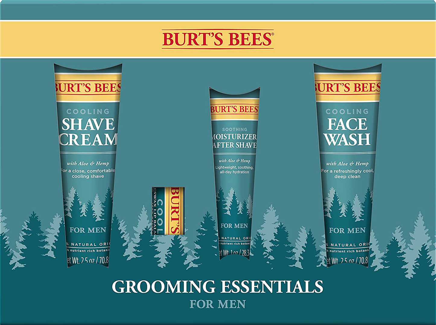Burt's Bees Gift Set, 6 Classic Products – Cuticle Cream, Hand Salve, Lip Balm, Res-Q Ointment, Hand Repair Cream & Foot Cream, in Giftable Tin Arts & Entertainment > Party & Celebration > Gift Giving Burt's Bees, Inc. Essentials for Men  